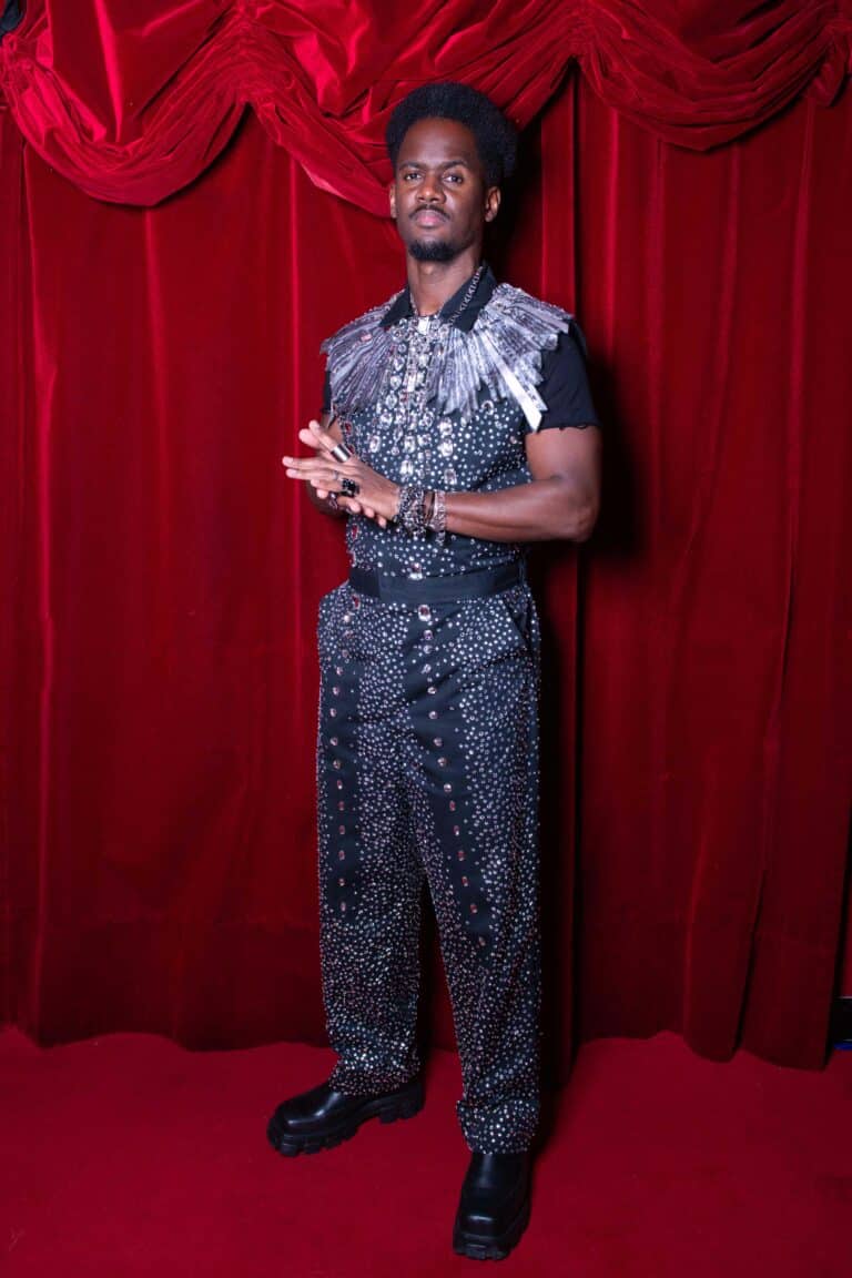 Black M at On Aura Tout Vu show at paradis Latin